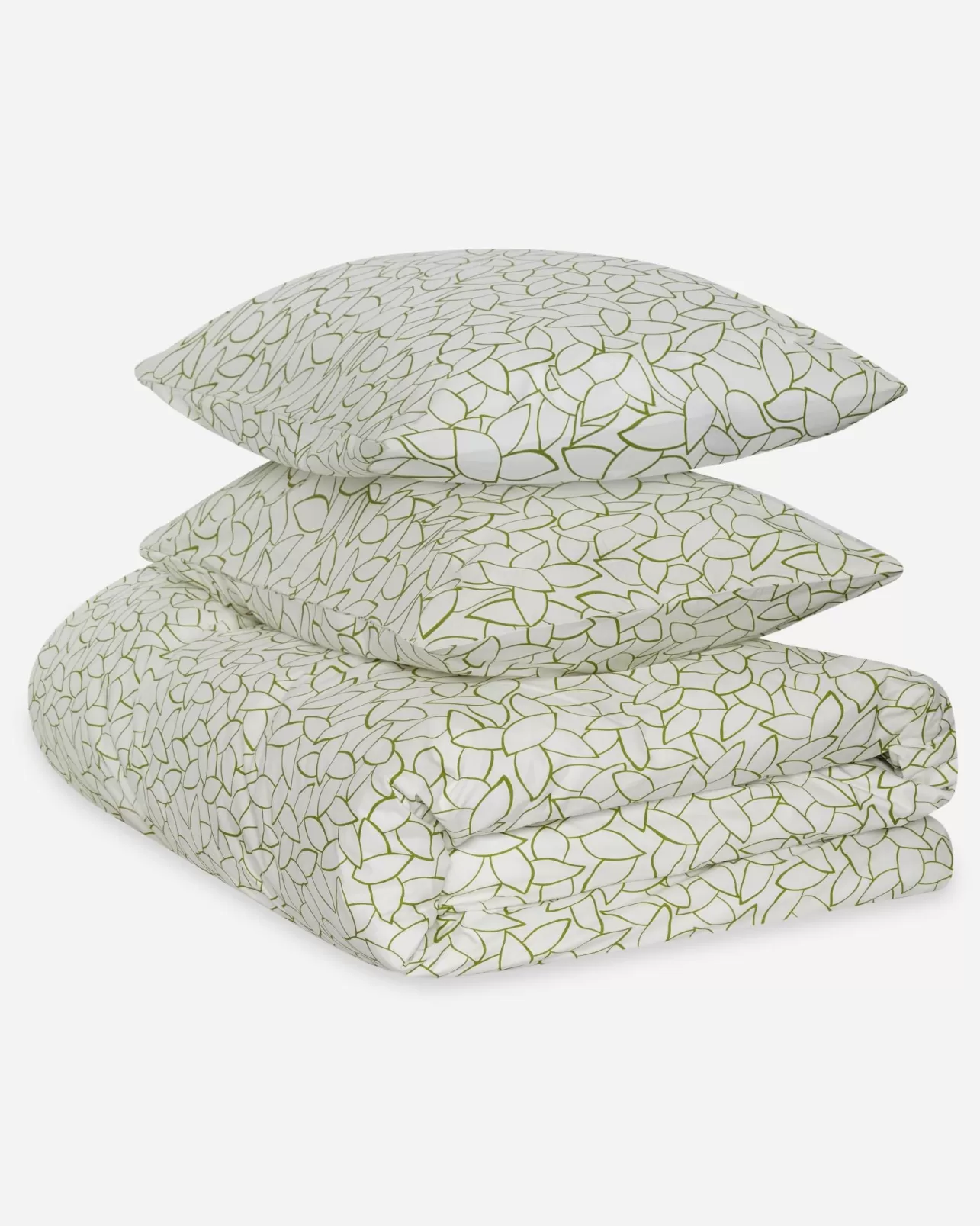 Flash Sale 200 Thread Count Cotton Mini Leaves Duvet Cover Set Women Bedding