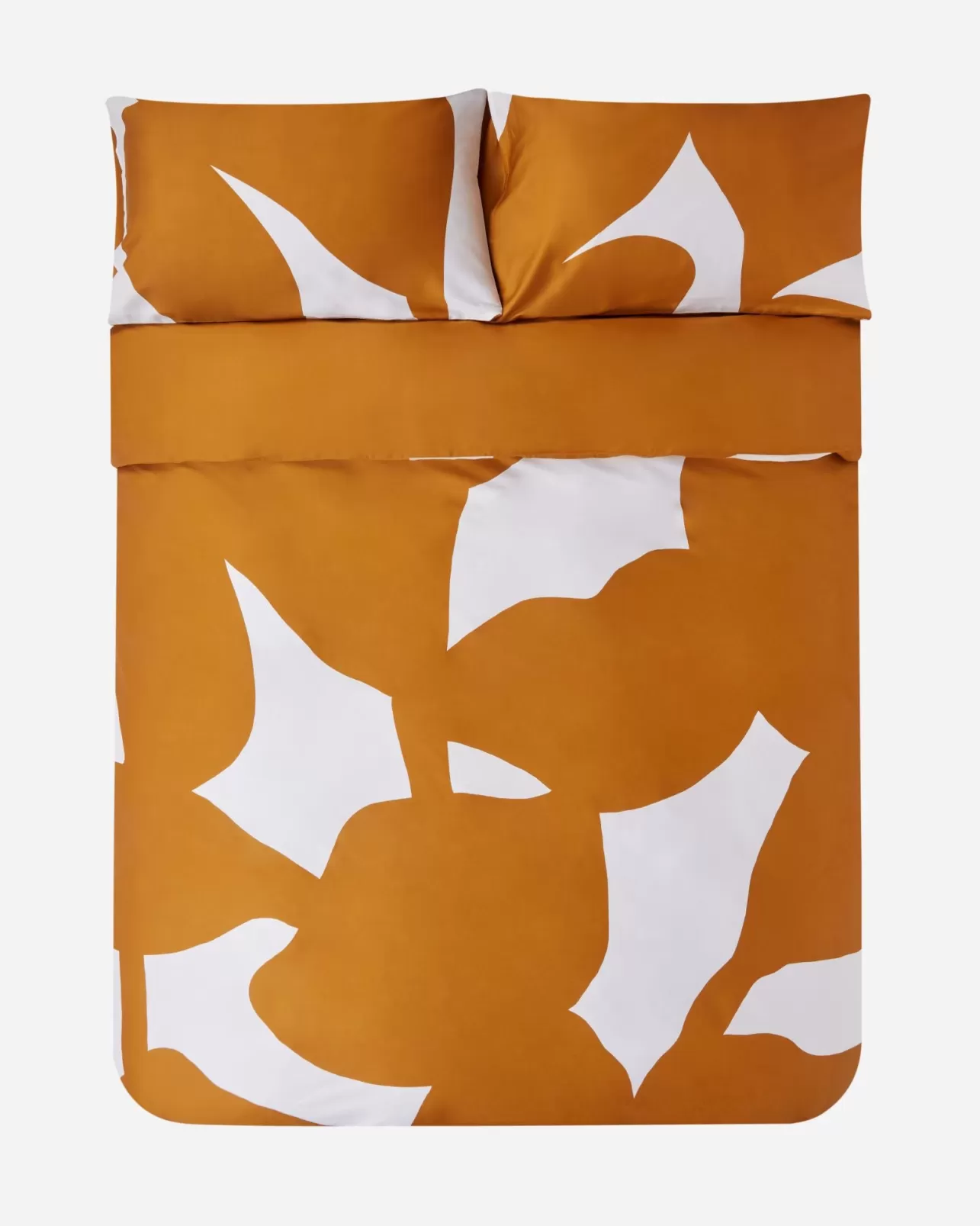 Best 300 Thread Count Floral Leaf Print Pillow Case Pair Women Homeware