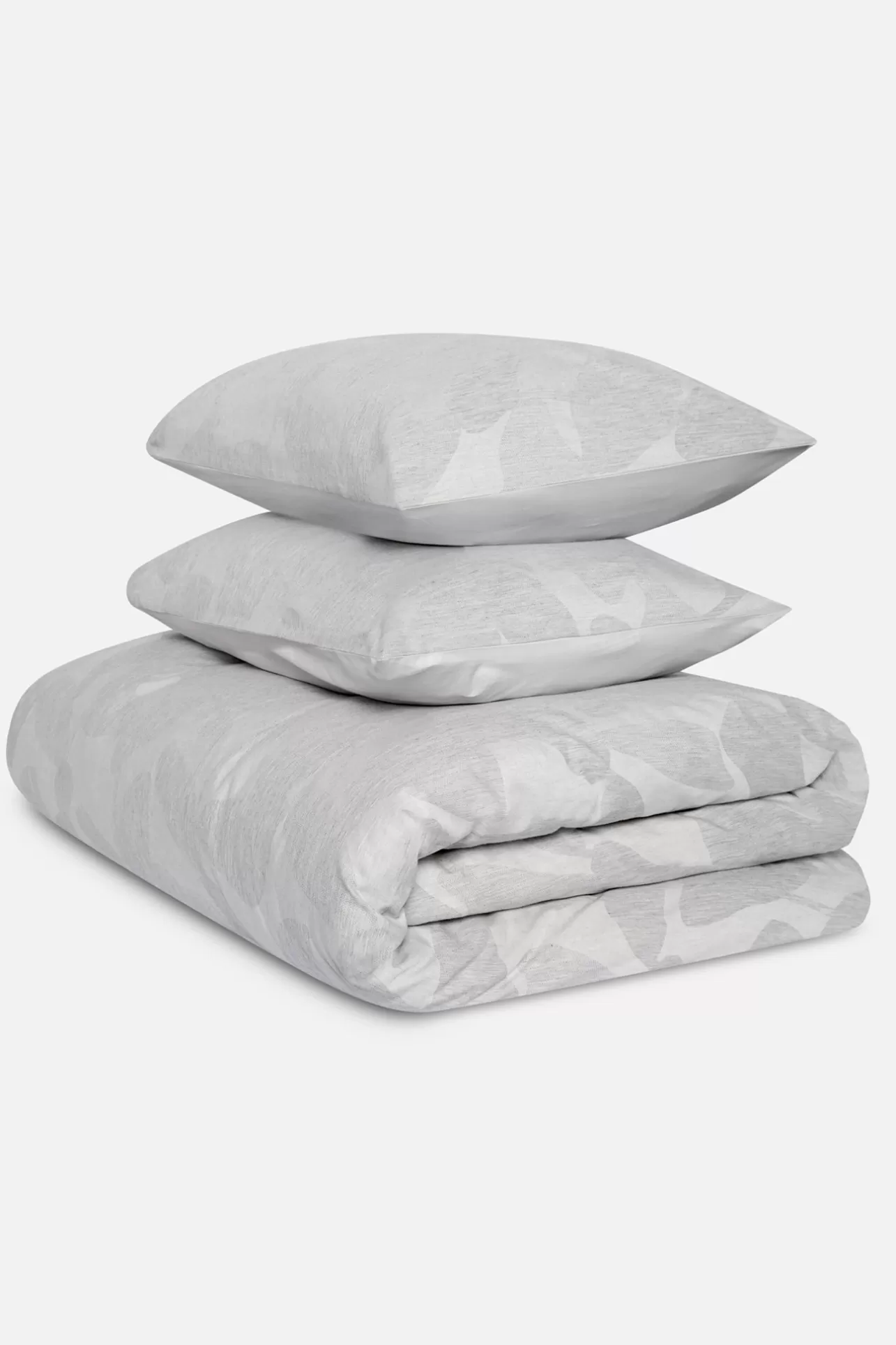 Cheap Abstract Leaf Jacquard Duvet Set Women Bedding