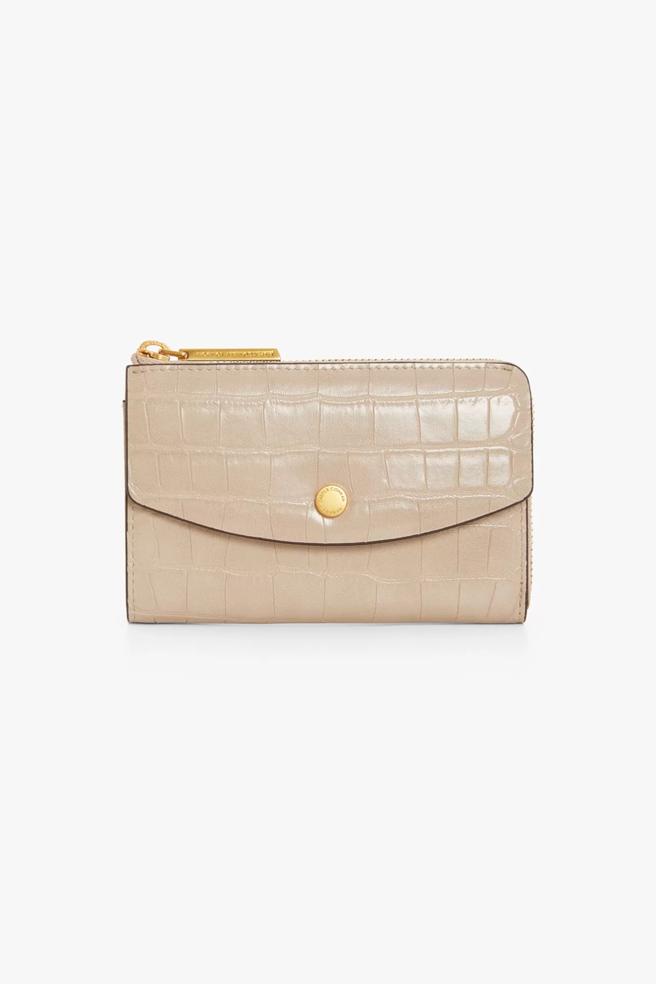 Cheap Brianna Croc Medium Zip Around Purse Women Purses