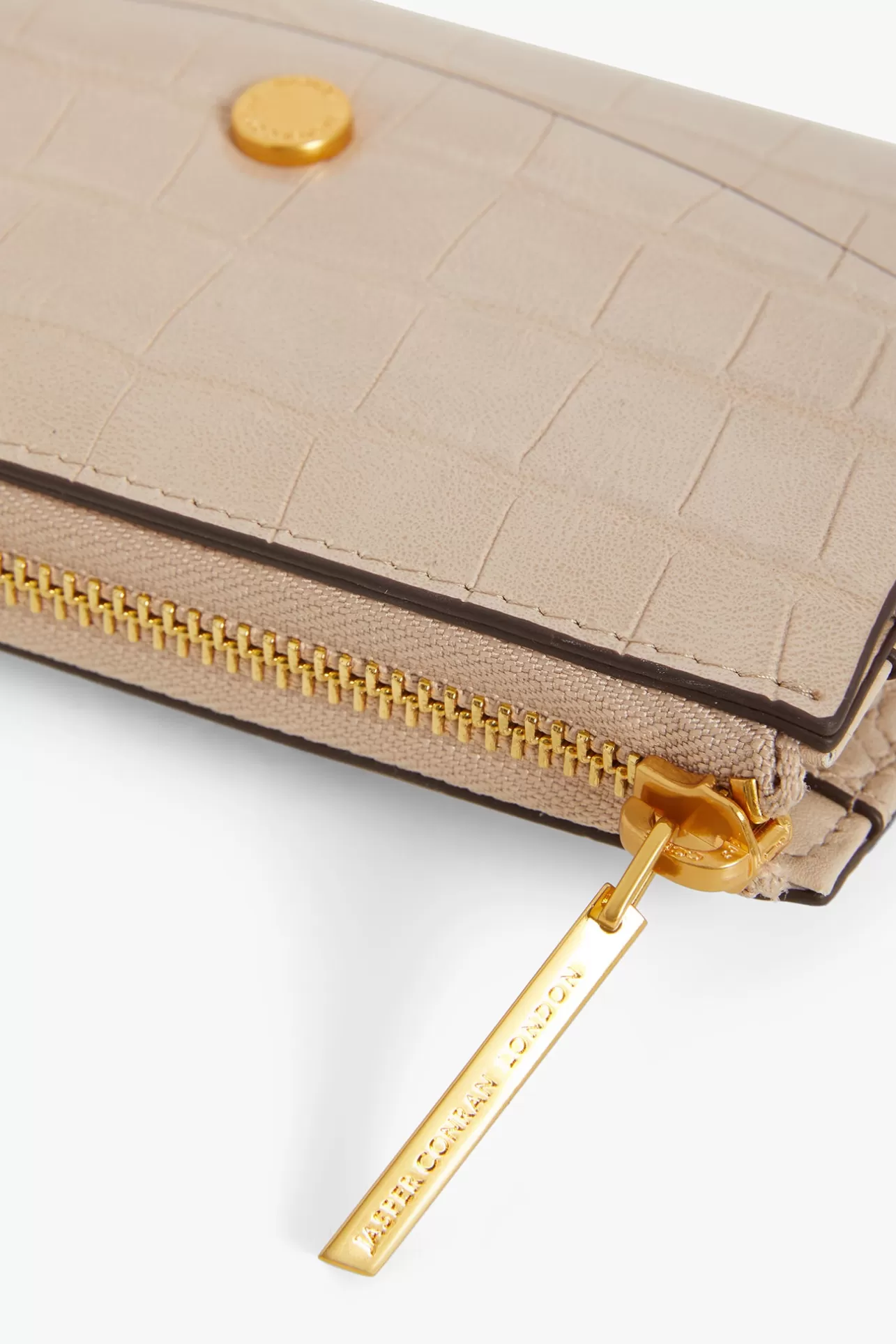 Cheap Brianna Croc Medium Zip Around Purse Women Purses