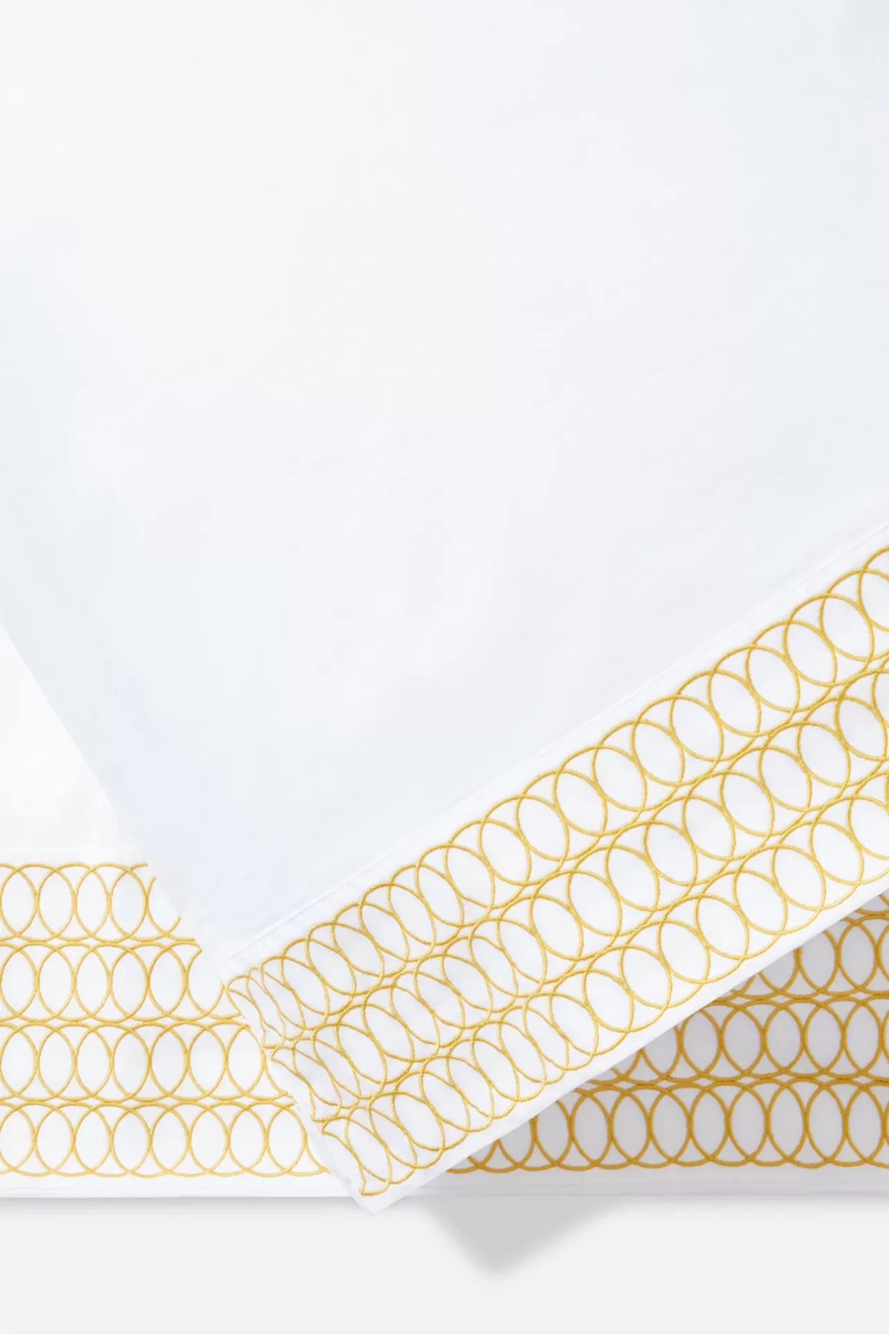Cheap Circles Embroidered Border Duvet Cover Women Bedding