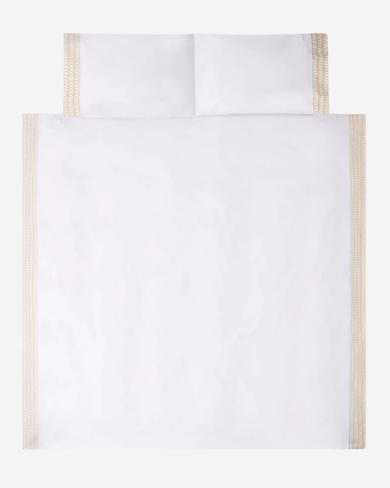 Cheap Circles Embroidered Border Pillow Case Women Bedding
